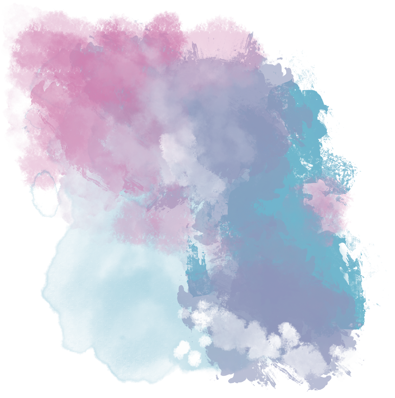 Watercolor Pastel Splash